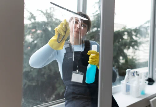 Nettoyage de vitres intérieures et extérieures à Marçay